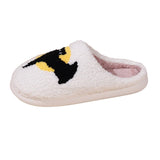 HALLOWEEN BAT PATTERN WARM COTTON SLIPPERS_CWSHS0851