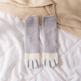 NEW STYLE WARM MID CALF SLEEPING SOCKS_CWMS0967