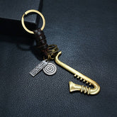 NEW COWHIDE ALLOY MUSICAL INSTRUMENT KEYCHAIN_CWMM5018