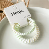 COLORFUL GRADIENT TELEPHONE LINE HAIR BAND_CWAHA1370