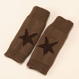 ACRYLIC STAR ARM SLEEVES WARM FINGERLESS DESIGN_CWAG0085