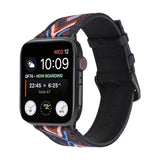 APPLE WATCH IWATCH9 ETHNIC STYLE LEATHER STRAP_CWWW0059