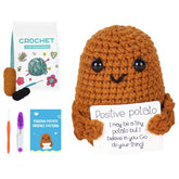 Handmade Diy Knitted Potato Doll Material Kit_Cwmm0829