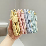 Cute Embroidered 2-Fold Wallet For Women_Cwab06256