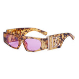 STEAMPUNK SMALL FRAME WIDE TEMPLE SUNGLASSES_CWASG0683