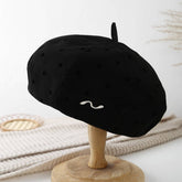 2024 NEW POLKA DOT CLASSIC BERET_CWAB2854