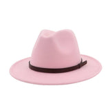 EUROPEAN AND AMERICAN FLAT BRIM HAT JAZZ HAT_CWAH1780