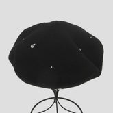 AUTUMN AND WINTER TEMPERAMENT RETRO DIAMOND BERET_CWAH1935
