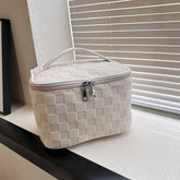 NEW LATTICE HIGH END LARGE CAPACITY COSMETIC BAG_CWAB4407