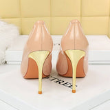 SIMPLE SHALLOW POINTED TOE HIGH HEELS_CWSHH0063