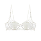 THIN LACE UNDERWEAR WITH RIMS BRA_CWMU0140