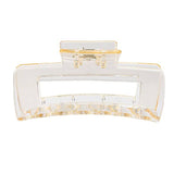 4 1 INCH MATTE PS PLASTIC HAIR CLAW CLIP WHOLESAL_CWAHA0091