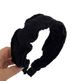 2024 NEW KNITTED WOOL PLEATED HEADBAND_CWAHA1712