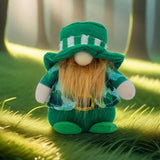 ST PATRICKS DAY GREEN HAT DOLL ORNAMENT_CWMM3441