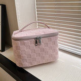 NEW LATTICE HIGH END LARGE CAPACITY COSMETIC BAG_CWAB4407