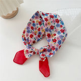 COTTON LINEN SQUARE SCARF BREATHABLE NECK WRAP_CWMS0673
