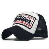 OUTDOOR SUN PROTECTION EMBROIDERED TRUCKER HAT_CWAH1363