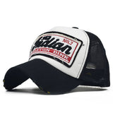 OUTDOOR SUN PROTECTION EMBROIDERED TRUCKER HAT_CWAH1363
