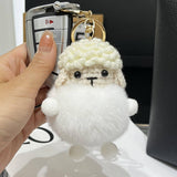 NEW LAMB COUPLE BACKPACK PENDANT CAR KEYCHAIN_CWMM2524