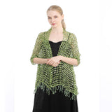 2024 NEW DINNER SEQUIN EMBROIDERY TASSEL SHAWL_CWASC1081