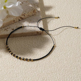 RICE BEAD HAND WOVEN BEADED BRACELET_CWMM3802