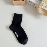 NEW AUTUMN AND WINTER LETTER SMILEY FACE SOCKS_CWMS0909