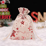 Cwmm1748_Christmas Goodie Bag Drawstring Gift Bag