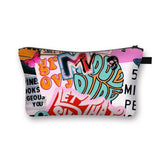 STYLISH PATTERNED WATERPROOF LINEN COSMETIC BAG_CWAB2257