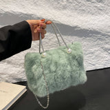 Winter Pleated Cloud Bag Crossbody Plush Bag_Cwab3922