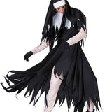 HALLOWEEN HORROR BLOODY NUN COSTUME_CWMM1528