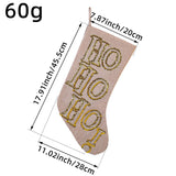 SEQUINED LETTER CHRISTMAS STOCKING CANDY BAG_CWMS1457