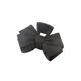 Cwaha07452_Korean Bow Hair Claw Clip For Women Updo