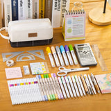 LARGE SQUARE MULTI LAYER PENCIL CASE_CWMM1978