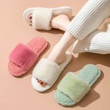 HOME AUTUMN AND WINTER OPEN COTTON SLIPPERS_CWSHS0828