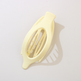 LEAF OVAL HAIR CLIP MINIMALIST CLAW BARRETTE_CWAHA6511