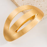 GLOSSY GEOMETRIC METAL SPRING HAIR CLAW CLIP_CWAHA6197