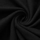 Square Collar Long Sleeve Slim-Fit T-Shirt