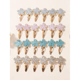 GLITTER FLOWER BB CLIP FOR KIDS BABY HAIRPIN_CWAHA6709