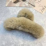 REX RABBIT FUR CLAWS ELEGANT MIXED COLOR CLIPS_CWASC1591