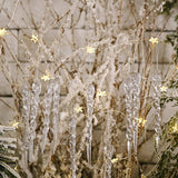 Cwmm10167_Christmas Tree Clear Icicle Hanging Ornament