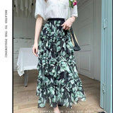 LAYERING TULLE SKIRTS WITH FLORAL PRINTS_CWBLS0400