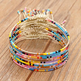 SIMPLE ULTRA FINE RICE BEADS WOMENS BRACELET_CWMM3881