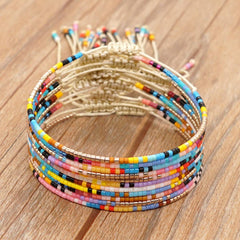 SIMPLE ULTRA FINE RICE BEADS WOMENS BRACELET_CWMM3881