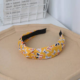 RETRO BUTTERFLY PRESSED WIDE BRIM HEADBAND_CWAHA1689