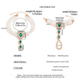 IMITATION PEARL RHINESTONE FASHION COLLAR JEWELRY_CWAJE1161