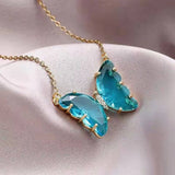 FAIRY GIRL FANTASY BUTTERFLY NECKLACE_CWAJE2000