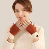 Winter Fingerless Knitted Warm Touchscreen Gloves_Cwmm2881