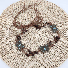 Cwabe0553_Bohemian Woven Belt With Butterfly Decoration