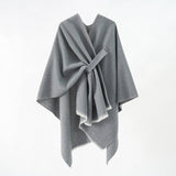 SOLID COLOR DESIGN SPLIT CASHMERE COLOR SHAWL_CWMM2081