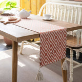 GEOMETRIC TASSEL VERSATILE TABLE RUNNER_CWMM1020
